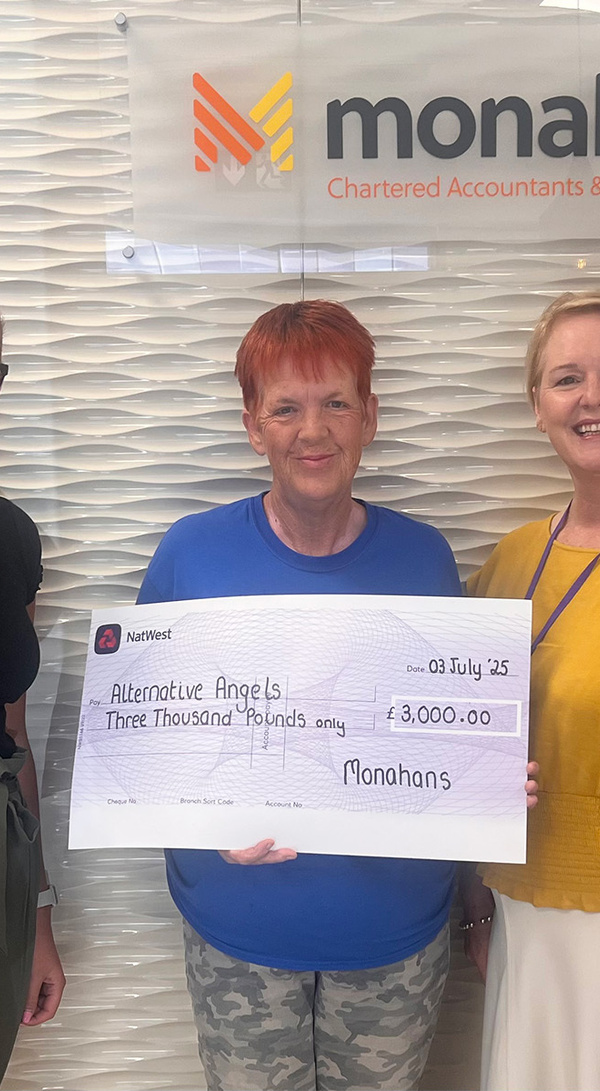 Monahans raise money for charity