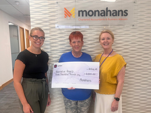 Monahans raise money for charity