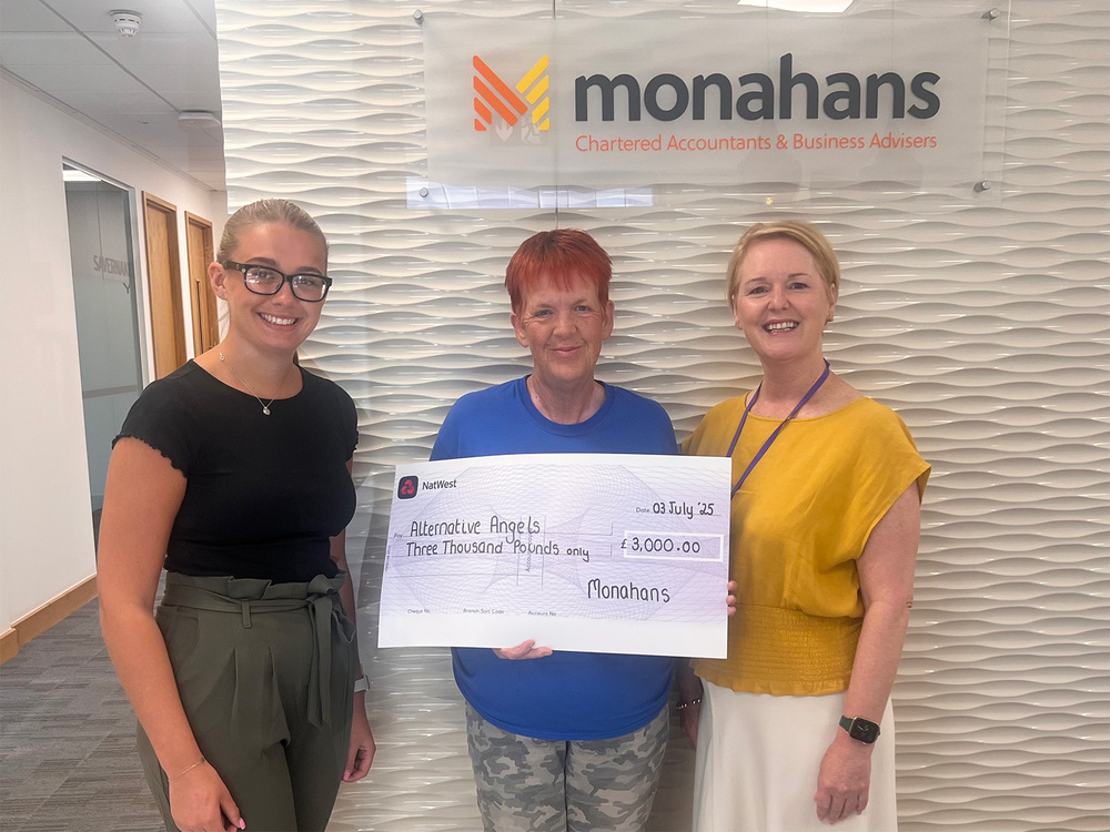 Monahans raise money for charity