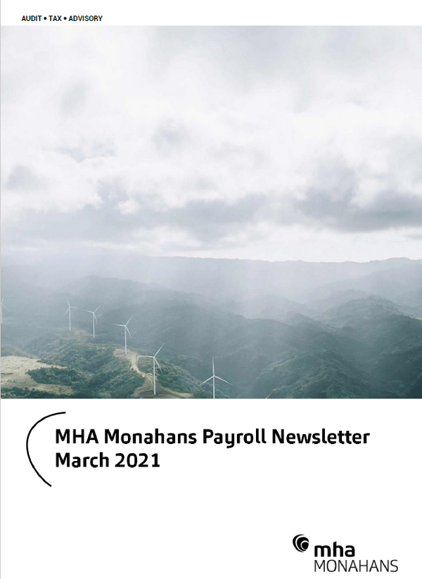 Monahans Payroll Newsletter March 2021